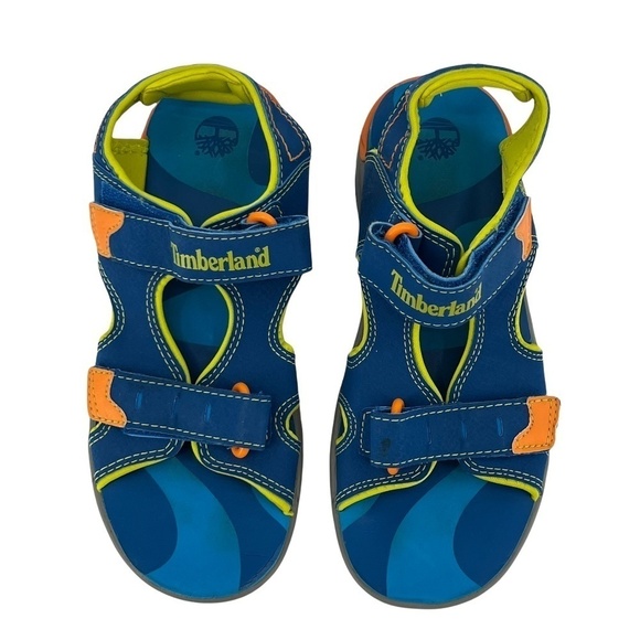 Timberland Blue Waterproof Sandals Size 3 Kid’s - Picture 1 of 10